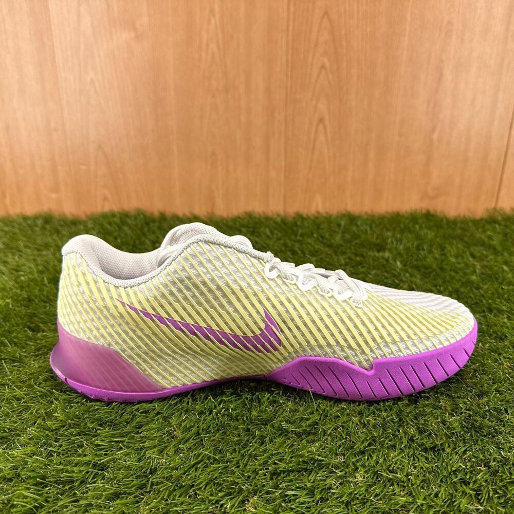 NikeCourt Air Zoom Vapor 11 HC White Fuchsia Dream DR6965-101 Women's Size 9 - Picture 7 of 7